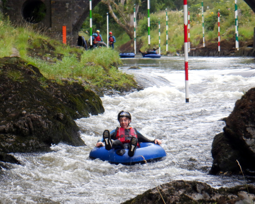 white water Tubing West Wales 