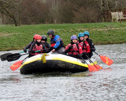 White water Rafting lesson basics Wales
