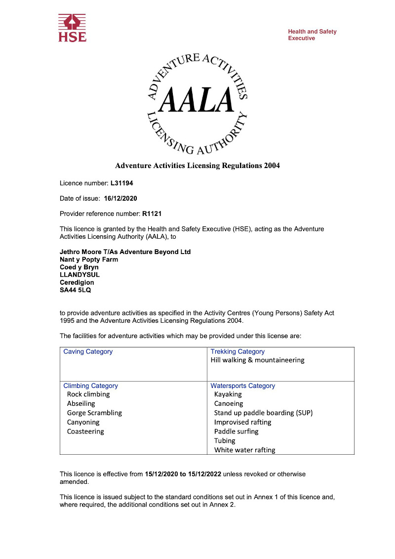 AALA Licence