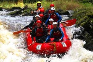 White Water Rafting in West Wales