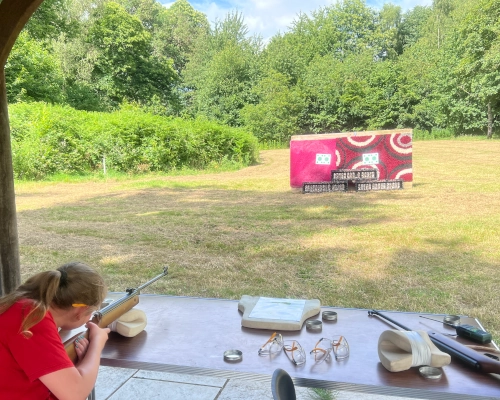 Rifle shooting in Cardigan