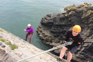 Abseiling Pembrokeshire