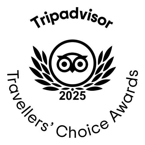 TripAdvisor Travellers Choice award winner for 5 years in a row