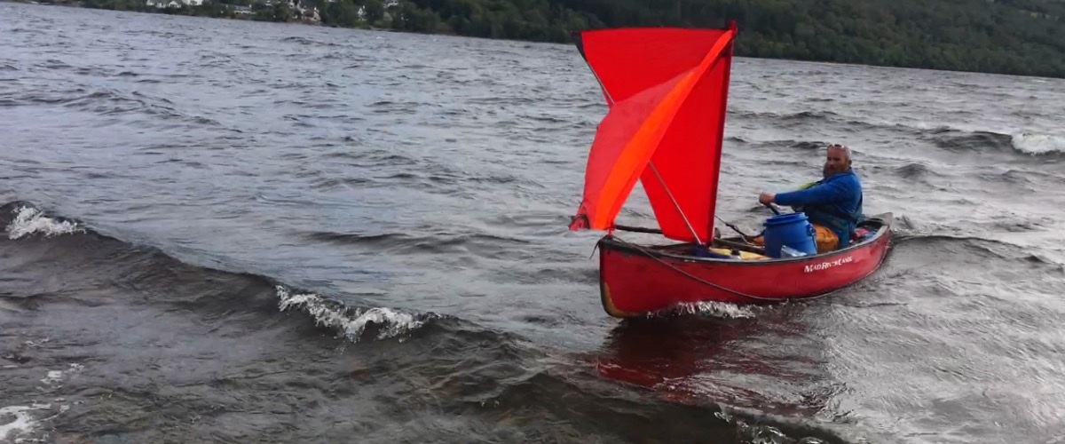 Canoe sailing Advanced canoe leader